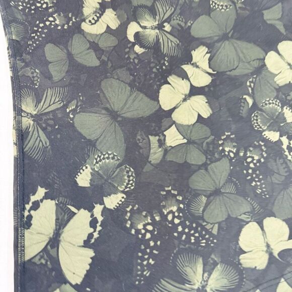 Lululemon Tank Top Womens 8 Green Biggie So Butterfly Cool Racerback Light Luon - Picture 2 of 9